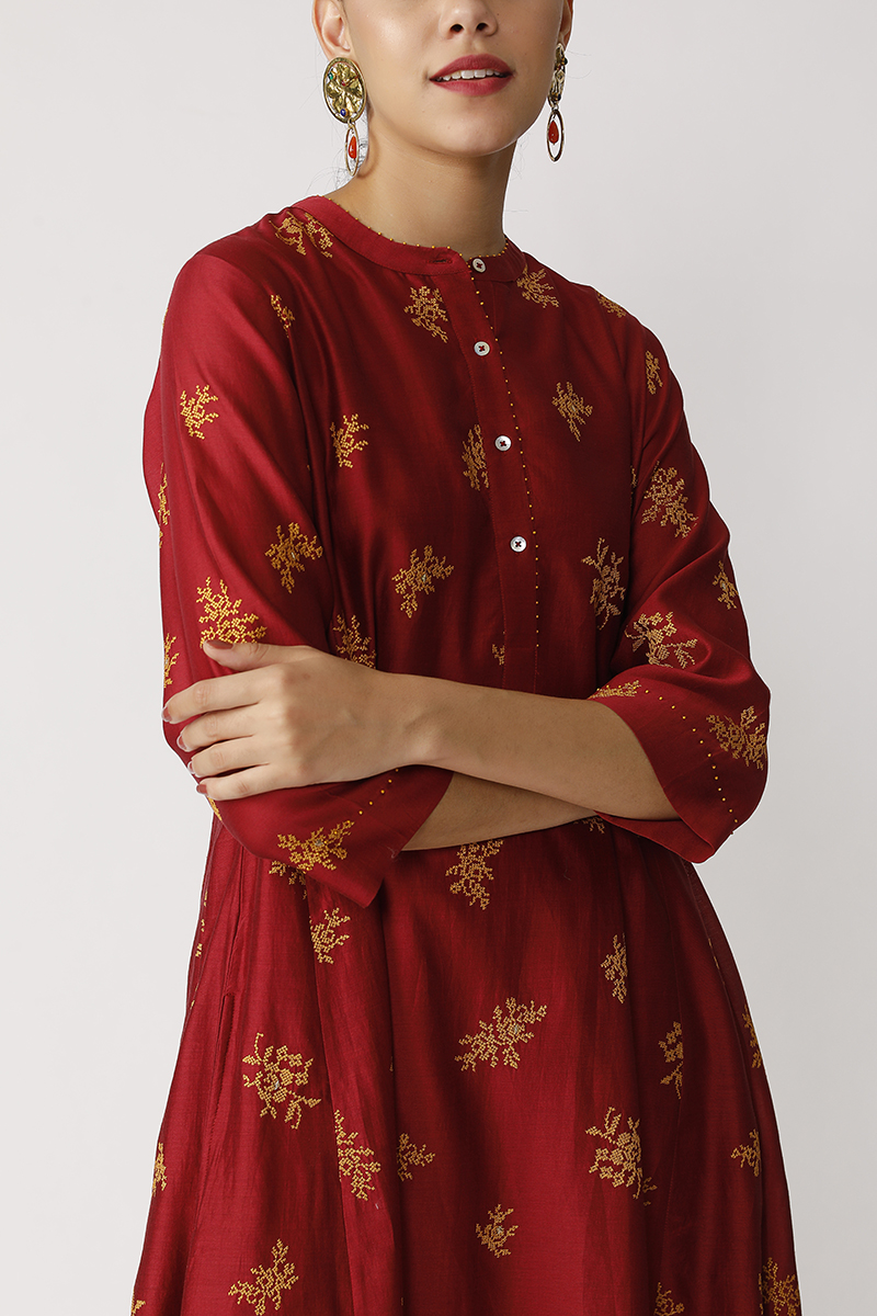 Pirouette Embroidered Dress